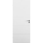 Swedoor Stable Effect H500 hvidmalet dør m9x21 / 82,5x204cm